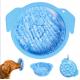 Dog Cat Lick Mat,Licking Pads with Suction Cups & Spatula Calming Slow Feeder Licking Pad for Dogs Traveing