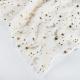 100% Polyester Sparkling Sequin Stick PV Velvet Plush Fabric Shiny Gold Foil 58/60 Width