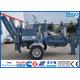 Conductor Stringing Equipment 100kN 10T 158hp Hydraulic Puller Cummins Engine High Voltage Cable Puller