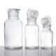 100ml Square Clear Medicine Bottles High Borosilicate Glass