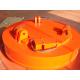 Mn Industrial Lifting Magnets Orange Color Large Air Space High Magnetism Density