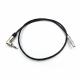 0.5M Red Camera Monitor Cable Jack 3.5mm To Lemo 4 Pin For Tentacle Sync
