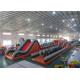 Anti - Ruptured Inflatable Obstacle Challenges , Blow Up Off - Road Car Obstacle Course