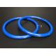 65x5mm PU Hydraulic O Rings Ozone Resistant Custom Size Blue Color