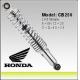 Honda Cb250 Motorcycle Shock Absorber , Brazil Cb250 Rear Shocks 310MM Motor Shocks