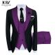 Direct Sale Custom Fabric Men's Large-Size 3 Piece Suit Dress Source Double Breasted Suit