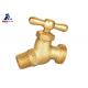 Thread Equal Forged Brass Stopcock Valve Bibcock Male Brass Stop Cock