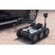 Automatic Move Bomb Disposal Equipment EOD Robot Take Color Infrared Images