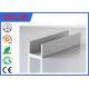 Building Materials Aluminium C Channel Silver Anodised 35 MM Width 3.5 MM Thick