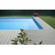 Waterproof WPC Decking Flooring Anti-slip For Pool Decoration