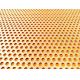 Pure Perforated Copper Panels Optional Plate Thicknesses