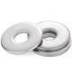 Zinc Plated Flat Spring Lock Nut Washers 140HV Hardness Silver Finish Customizable