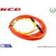FC/APC to FC/APC Single Mode Fiber Optical Patch Cable Simplex Mode Conditioning