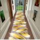 3D Printed Feather Entrance Large Commercial Floor Mat Corridor Stairway Hotel