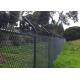 3.15mm Wire 4ft Height Steel Chain Link Fencing With Expanded Mesh