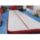 Safety Inflatable Air Tumble Track DWF / Drop Stitch Material For Gymnastics