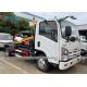 ISUZU 4x2 3 2 Ton Roll Off Hook Lift Garbage Truck With Detachable Hopper