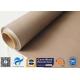 0.16MM Brown PTFE Coated Fiberglass Fabric Non Stick PTFE  BBQ Grill Mat Materials