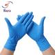 OEM Blue Latex Surgical Gloves , Disposable Latex Medical Examination Gloves