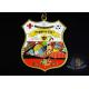 Fashionable Design Enamel Medals 3d Medals 12 Colors And Gold Plating