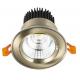 Chrome Cree COB LED Ceiling Downlights Dimmable 80 LM / Watt With CE Certification