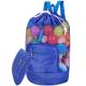 Drawstring Beach Bag Tote Backpack Foldable Design Space Saving Outdoor Activity