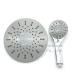 ABS material chrome plating shower head hand shower set overhead shower rain shower set bathroom  accessories