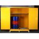 Drum Hazardous   Storage Cabinet in  labs, minel, stock, chemical company stock, workshop; fuel safety cabinet