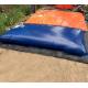 Durable Corrosion Resistant PVC Flexible Blue Storage Water Bladder Tank For Liquid