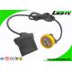 Impact Resistant Coal Miner Hard Hat Light 10000lux With Low Power Warning Function