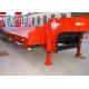 Heavy Duty Trailer Low Bed Semi Trailer 3 / 4 / 5 FUWA Axles  for 50 / 80 / 100 Tons load Q345A Carbobn Steel