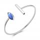 Blue Diamond Sterling Silver Jewelry Bracelets