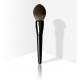 Shiny Black Color Individual Makeup Brush , Portable Fluffy Powder Brush