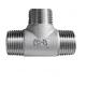 OEM 3/4 Inch Stainless Steel Threaded Reducing Tee For Connection