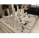 Small Scale White Architectural Model For Real Estate Displaying 0 . 8 * 1M