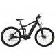 Voltage 36V Full Suspension Electric Mountain Bike 250W Mid Motor Speed Limit 25KM/H