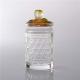 European Style  K9 Crystal Candy Jars Hot Chocolate Storage Jar With Lid