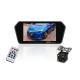 Waterproof Night Vision 1080p Backup Camera and Rear View Mirror with 7 Inch LCD Monitorr/ Remote Control