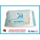 Comfortable Disposable Dry Wipes Not Remove Flocculation 80 Counts Per Pack
