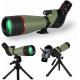 BAK4 Prism Sniper Spotting Scope 20-60X80 HD For Birding Spotting Wildlife