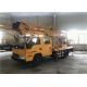 28M Composite Boom Aerial Work Platform Truck With 3 And 1 Section Telescopic Boom