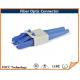 Standard LC Duplex Fiber Push-Pull Singlemode Optical Optic Connector Compact