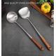 Extended Handle Rosewood 304 Spatula Stainless Steel Kitchen Utensils