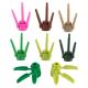2000pcs plastic green plant construction toy flower building block flower stem toy block educational toys 3741