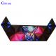 Indoor P5 led dj table triangle booth