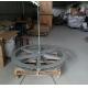 Stringing Construction Steel Cable Drum Stand 800mm Diamete 3000KN Rated Load