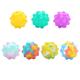 Childrens Squeeze Ball Toy 3D Round Silicone Sensory Pop Ball Custom Rubber Toys