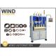 Thin Wire Needle Winding Machine Small BLDC Motor Stator Four Station Muti Pole Winder
