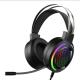 Headphone with Built-in Cable USB Wired HIFI 7.1 Speaker Microphone Gaming RGB