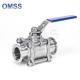 10Bar Max Working Pressure Corrosion Resistant Valves SS304/SS316L Body Material